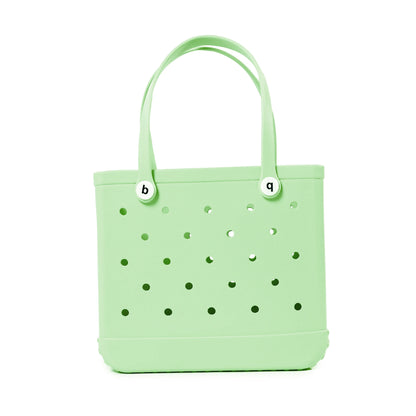 Beach Boggs Bag XL Rubber Tote Bag Waterproof Travel Bag for Women Washable Tote Bag Handbag For Sports Beach Market Pool