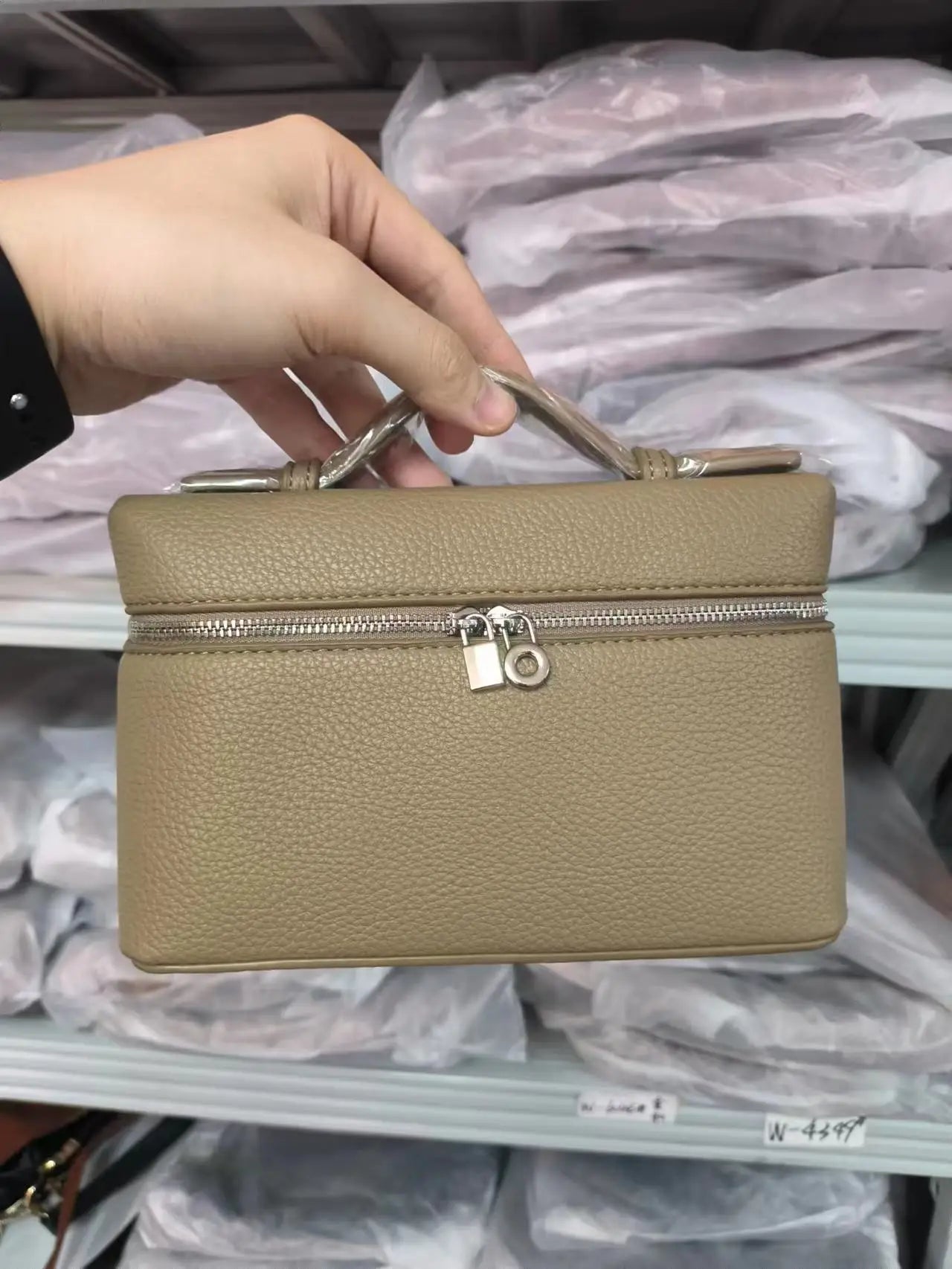 Fashion Brand Women Handbags 2024 Luxury Small Box Bucket Bag High Quality Ostrich PU Leather Single Shoulder Bags